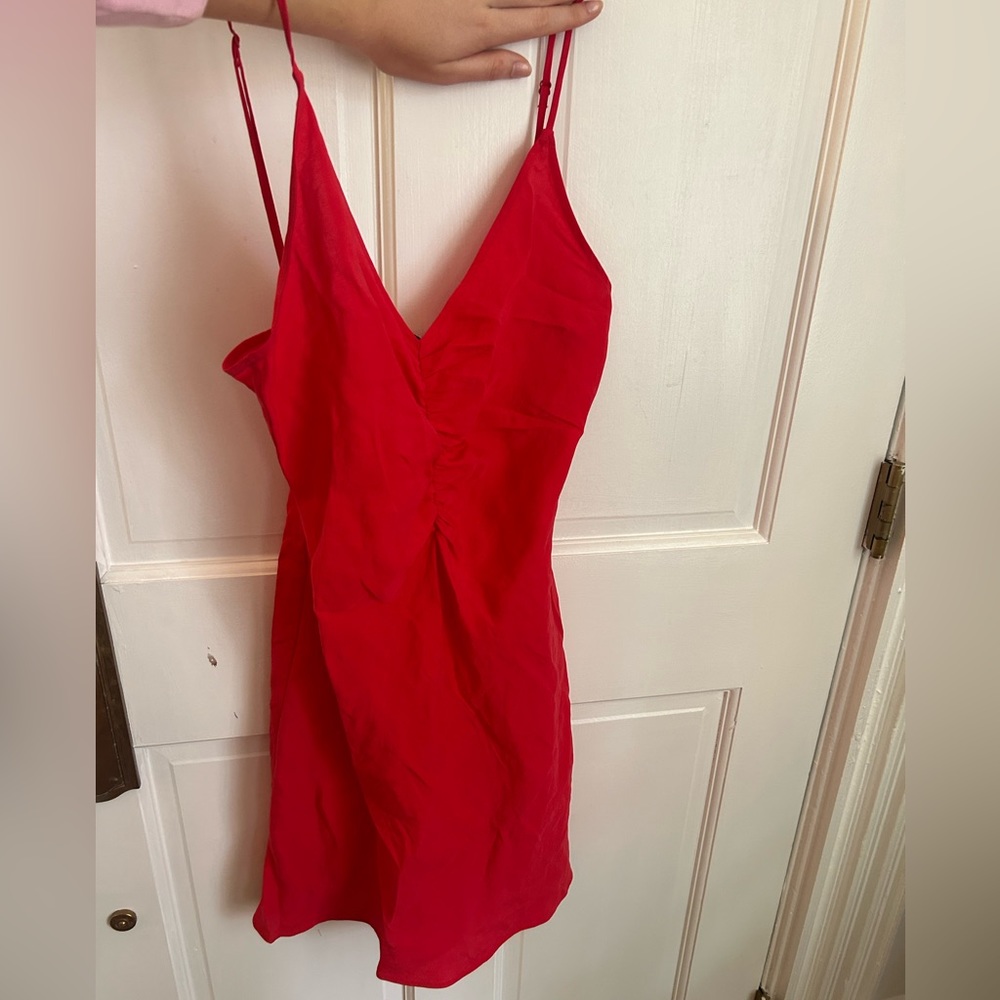 Red Zara Summer Dress